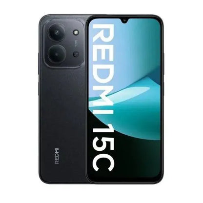 Redmi 15C front and back view side by side