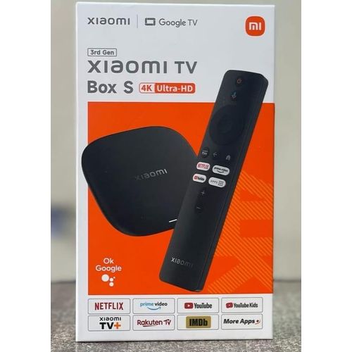Xiaomi TV Box S 4K Ultra HD, 3rd Gen - XIAOMI HOME KENYA OFFICIAL AUTHORIZED STORE