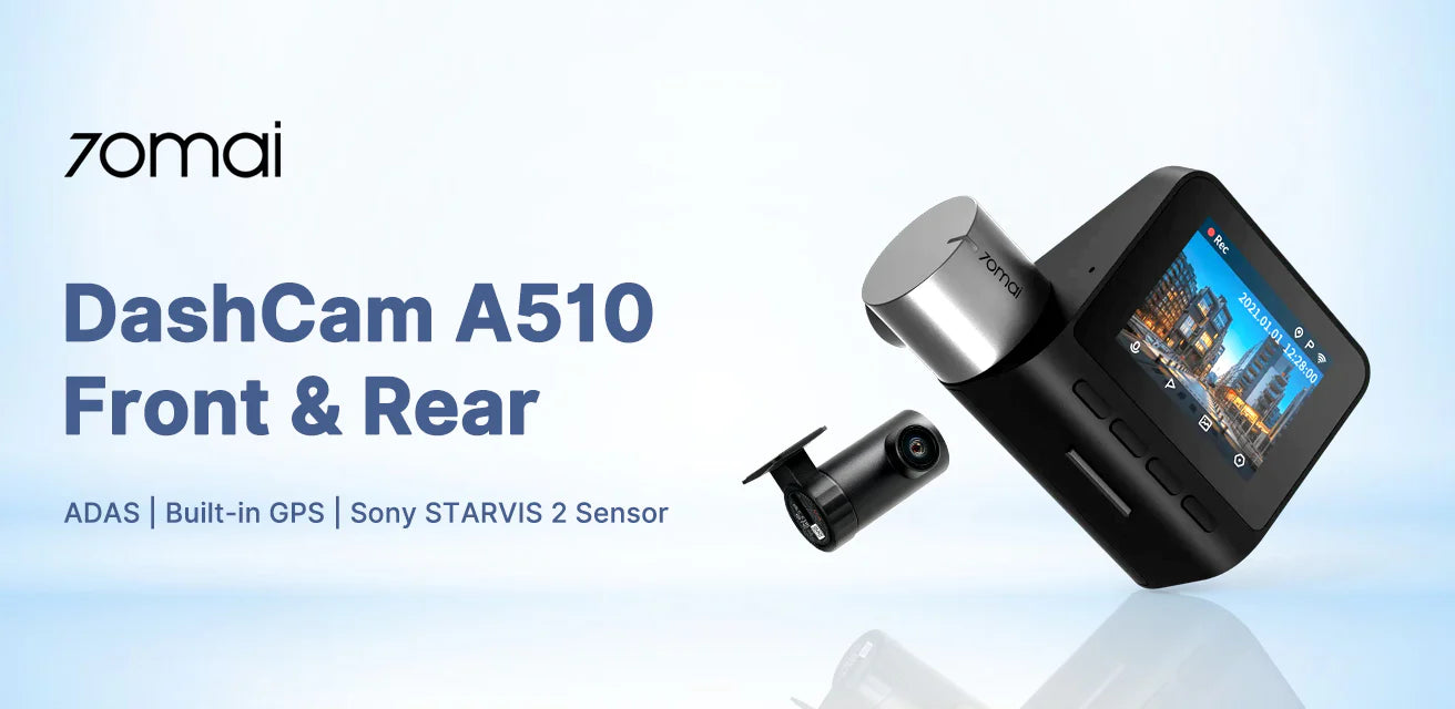 70MAI Dash Cam A510 3K Set Stravis 2 - XIAOMI HOME KENYA OFFICIAL AUTHORIZED STORE