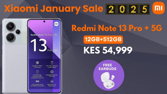 Redmi Note 13 Pro Plus 5G 12+512, Free Earbuds - XIAOMI HOME KENYA OFFICIAL AUTHORIZED STORE