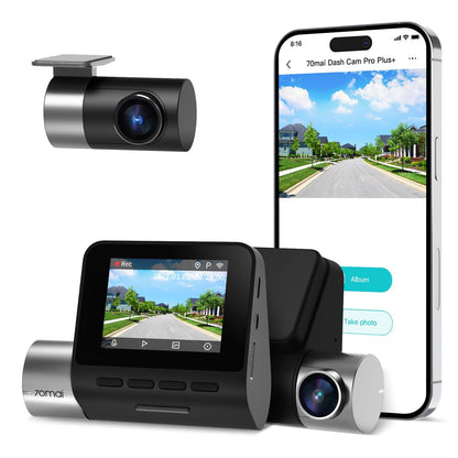 70 Mai Dash Cam A500S | Rear and Front Recording | 1944P HD Resolution - XIAOMI HOME KENYA OFFICIAL AUTHORIZED STORE