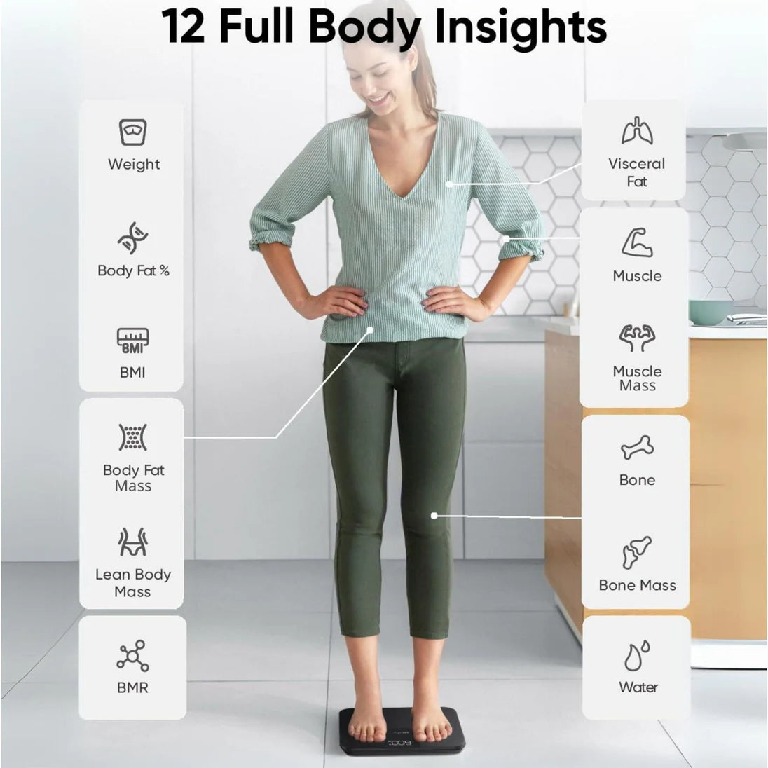 Eufy Smart Body Scale A1 - XIAOMI HOME KENYA OFFICIAL AUTHORIZED STORE