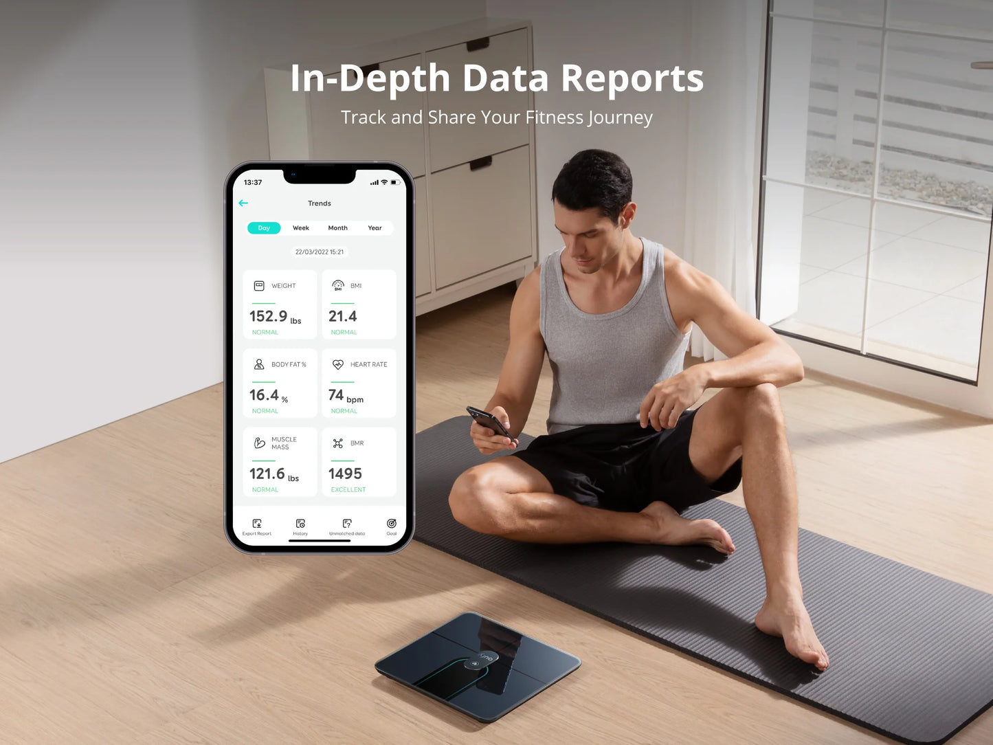 Eufy Smart Body Scale P2 - Black - XIAOMI HOME KENYA OFFICIAL AUTHORIZED STORE
