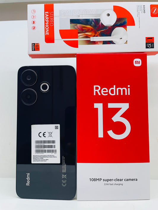 Newest Model Redmi 13 6+128 | 108MP Camera | Get Free Earphones