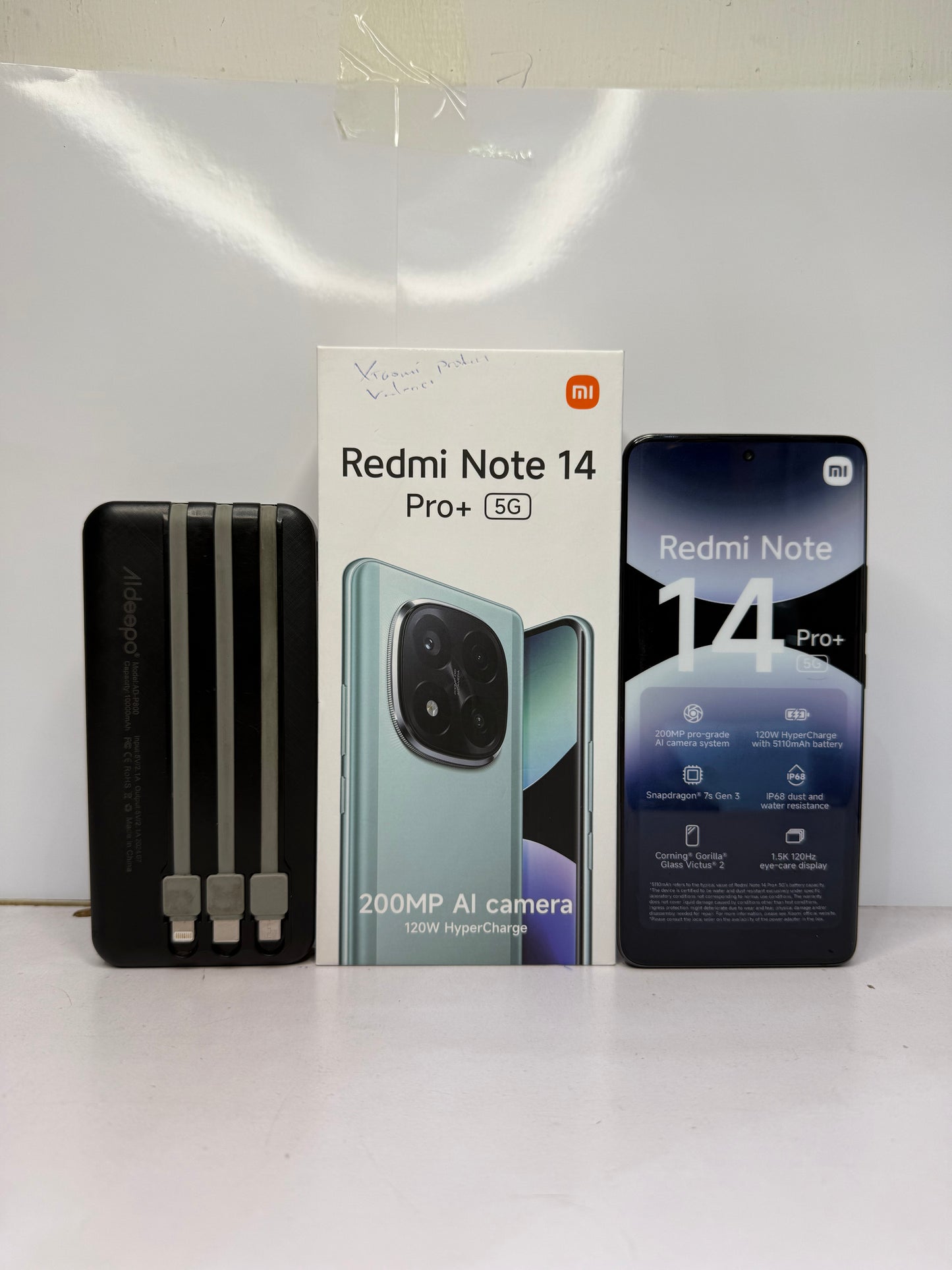 Redmi Note 14 Pro + 5G 8+256, Free 10,000mAh Powerbank - XIAOMI HOME KENYA OFFICIAL AUTHORIZED STORE