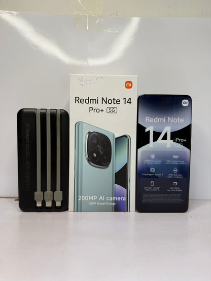 Redmi Note 14 Pro + 5G 12+512, Free 10,000mAh Powerbank - XIAOMI HOME KENYA OFFICIAL AUTHORIZED STORE