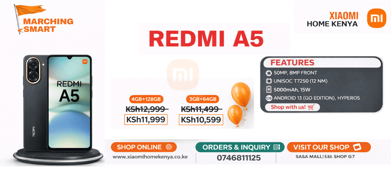 Redmi A5 Price in Kenya March Update 2026