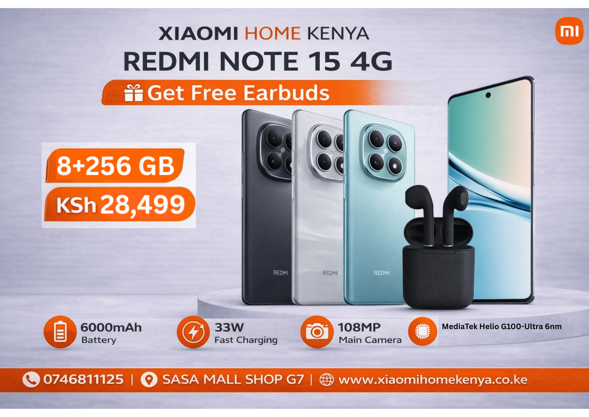 Redmi Note 15 8+256GB