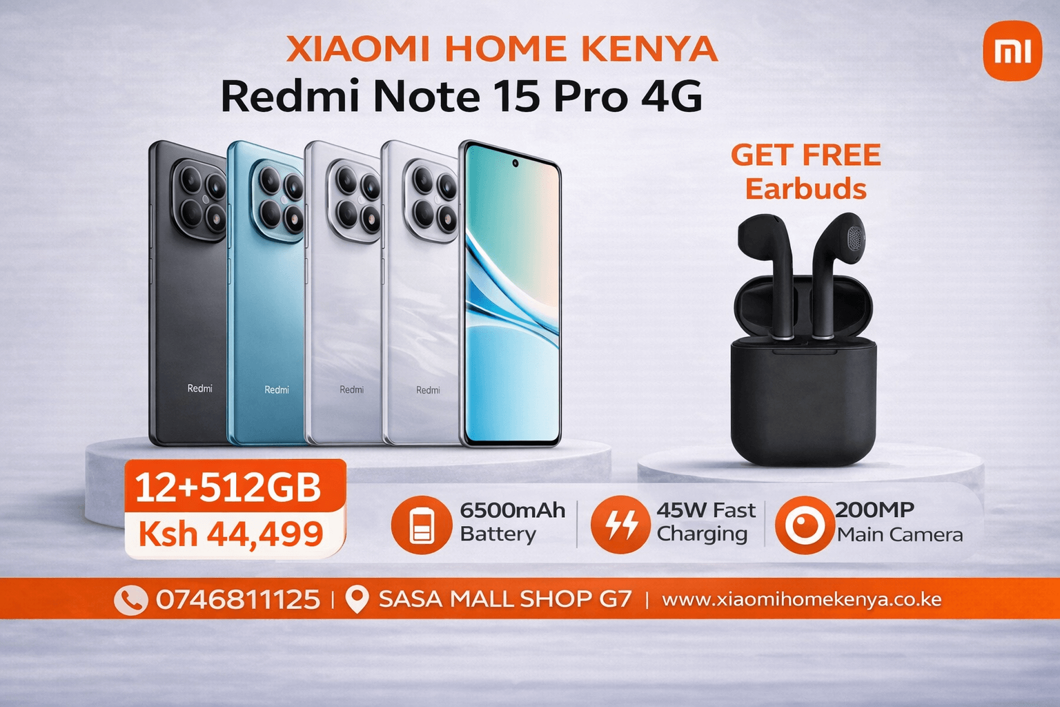 Redmi Note 15 Pro 2+512GB