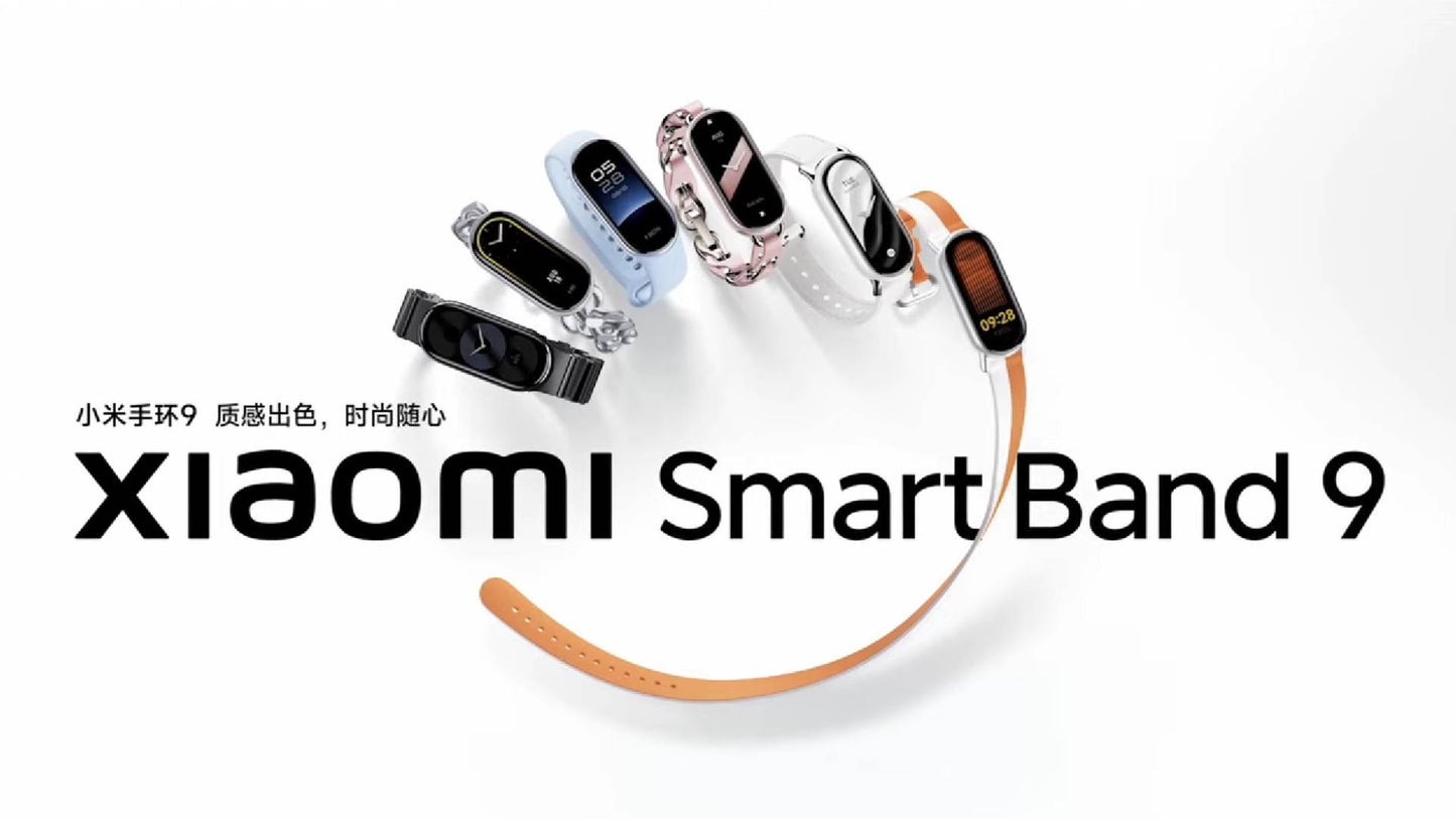 Xiaomi Smart Band 9, 21 Days Battery Life, 5 ATM Water Resistance