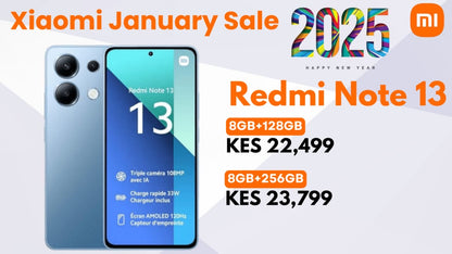 Redmi Note 13 8+256 - XIAOMI HOME KENYA OFFICIAL AUTHORIZED STORE