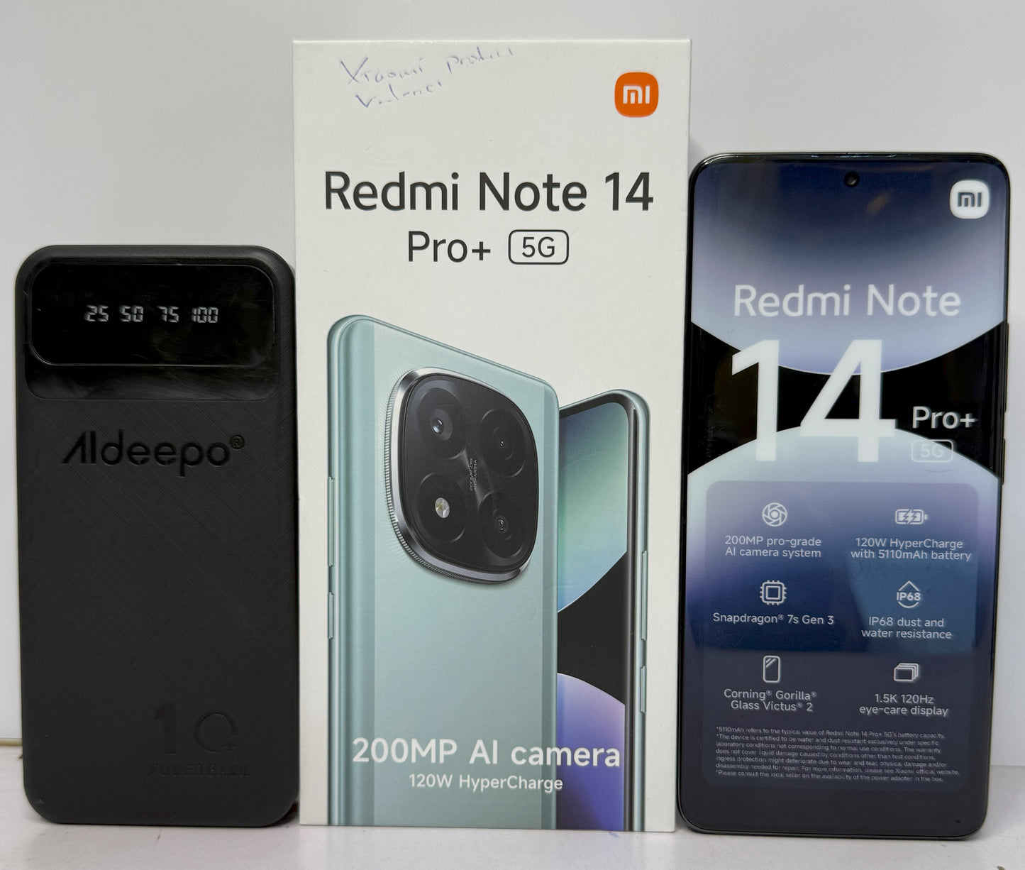 Redmi Note 14 Pro + 5G 8+256, Free 10,000mAh Powerbank - XIAOMI HOME KENYA OFFICIAL AUTHORIZED STORE