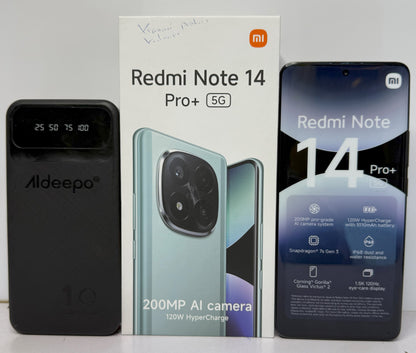 Redmi Note 14 Pro + 5G 8+256, Free 10,000mAh Powerbank - XIAOMI HOME KENYA OFFICIAL AUTHORIZED STORE