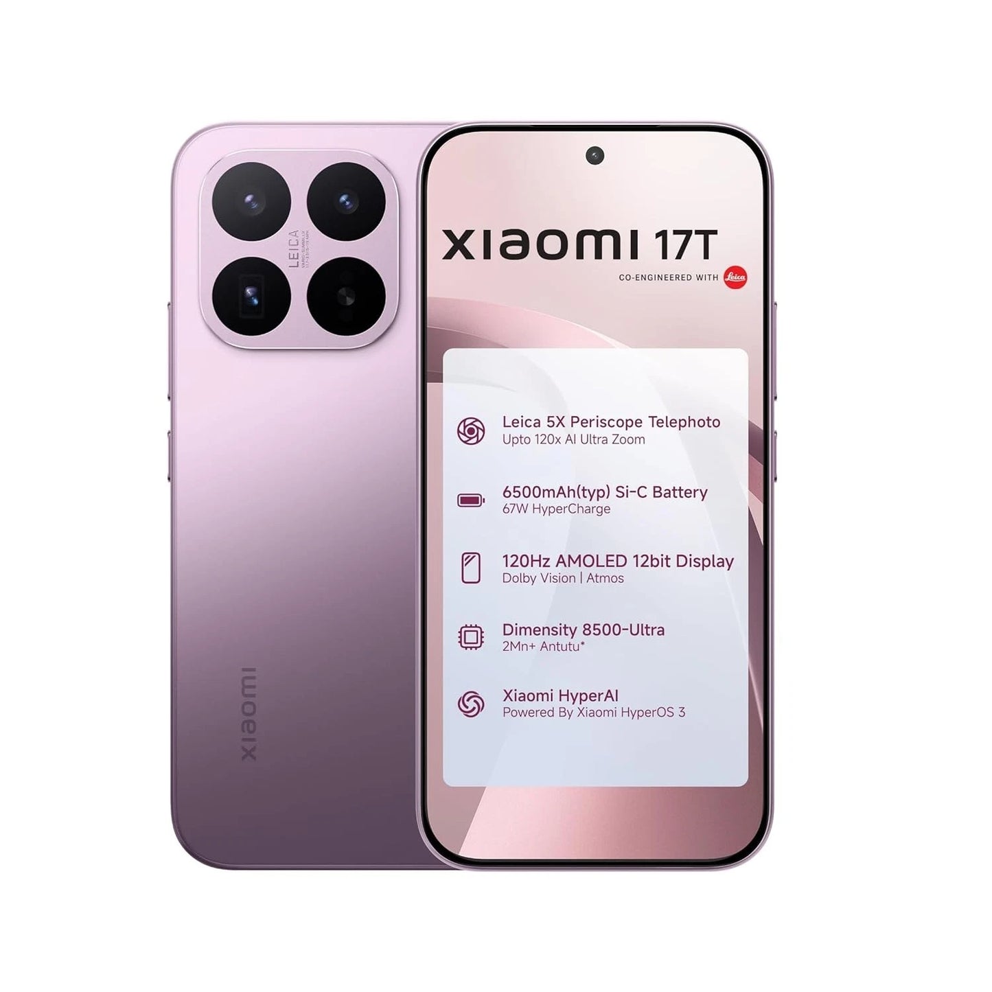 Xiaomi 17T 5G 12GB+512GB, Flagship Xiaomi Phone