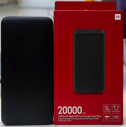 XIAOMI 20000mAh Redmi 18W Fast Charge Power Bank - XIAOMI HOME KENYA OFFICIAL AUTHORIZED STORE