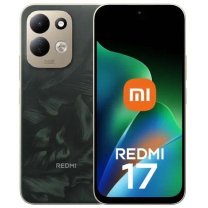 REDMI 17 4G 4+128 Midnight Black, 7500mAh Battery, Free Earbuds, 25Months warranty