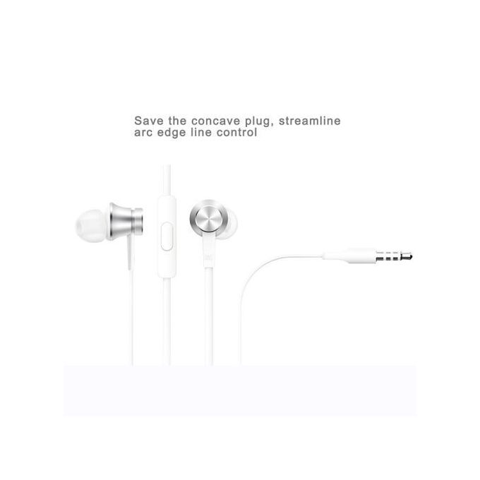 XIAOMI Mi In ear Headphones | Black | Silver - XIAOMI HOME KENYA OFFICIAL AUTHORIZED STORE