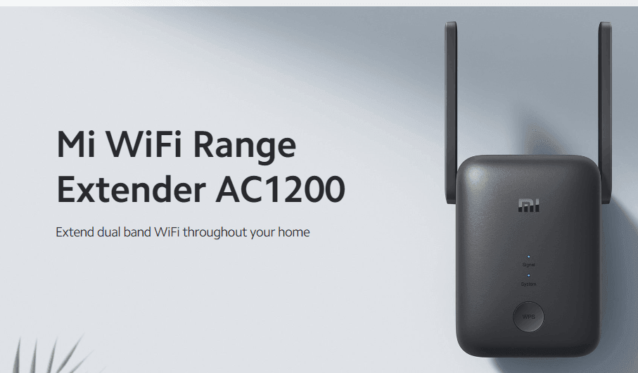 Mi WIFI Range Extender AC1200 Black - XIAOMI HOME KENYA OFFICIAL AUTHORIZED STORE