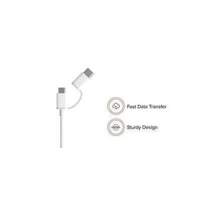 XIAOMI Mi 2-in-1 USB Cable (Micro USB to Type C) - XIAOMI HOME KENYA OFFICIAL AUTHORIZED STORE