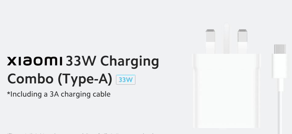 XIAOMI 33W CHARGING COMBO (TYPE-A) - XIAOMI HOME KENYA OFFICIAL AUTHORIZED STORE